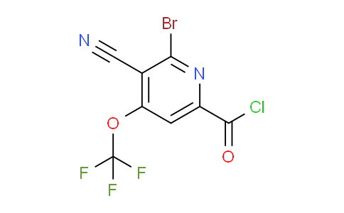 AM25683 | 1804665-65-3 | 2-Bromo-3-cyano-4-(trifluoromethoxy)pyridine-6-carbonyl chloride