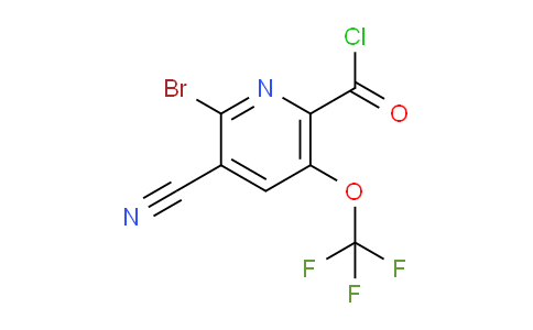 AM25684 | 1804597-46-3 | 2-Bromo-3-cyano-5-(trifluoromethoxy)pyridine-6-carbonyl chloride