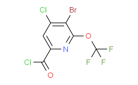AM25685 | 1804645-57-5 | 3-Bromo-4-chloro-2-(trifluoromethoxy)pyridine-6-carbonyl chloride