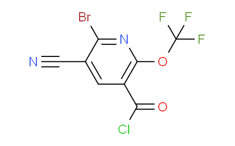 AM25686 | 1803618-20-3 | 2-Bromo-3-cyano-6-(trifluoromethoxy)pyridine-5-carbonyl chloride
