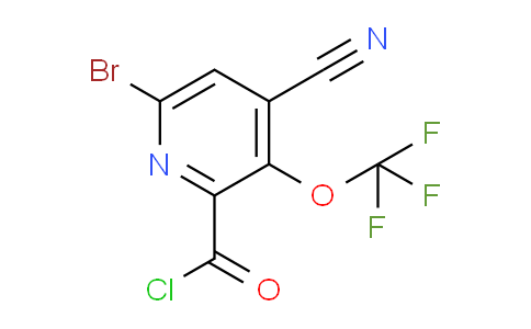 AM25687 | 1804597-53-2 | 6-Bromo-4-cyano-3-(trifluoromethoxy)pyridine-2-carbonyl chloride