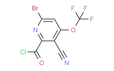 AM25690 | 1806199-29-0 | 6-Bromo-3-cyano-4-(trifluoromethoxy)pyridine-2-carbonyl chloride