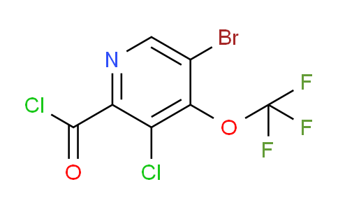 AM25694 | 1803437-54-8 | 5-Bromo-3-chloro-4-(trifluoromethoxy)pyridine-2-carbonyl chloride