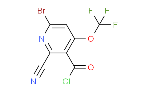 AM25695 | 1804597-60-1 | 6-Bromo-2-cyano-4-(trifluoromethoxy)pyridine-3-carbonyl chloride