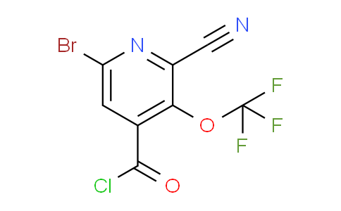 AM25696 | 1806027-81-5 | 6-Bromo-2-cyano-3-(trifluoromethoxy)pyridine-4-carbonyl chloride