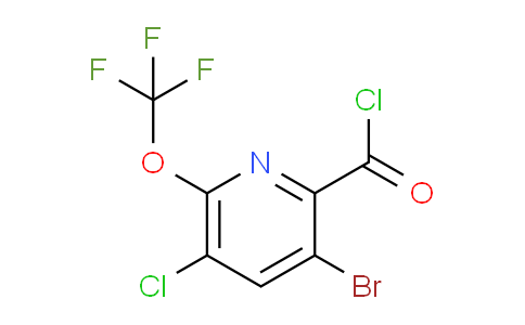 AM25697 | 1803660-81-2 | 3-Bromo-5-chloro-6-(trifluoromethoxy)pyridine-2-carbonyl chloride