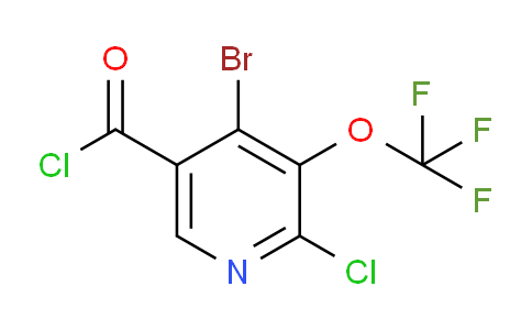 AM25699 | 1804392-18-4 | 4-Bromo-2-chloro-3-(trifluoromethoxy)pyridine-5-carbonyl chloride