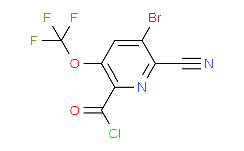 AM25700 | 1806083-37-3 | 3-Bromo-2-cyano-5-(trifluoromethoxy)pyridine-6-carbonyl chloride