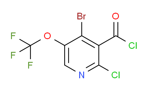 AM25701 | 1804582-50-0 | 4-Bromo-2-chloro-5-(trifluoromethoxy)pyridine-3-carbonyl chloride