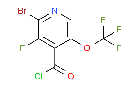 AM25706 | 1804562-78-4 | 2-Bromo-3-fluoro-5-(trifluoromethoxy)pyridine-4-carbonyl chloride