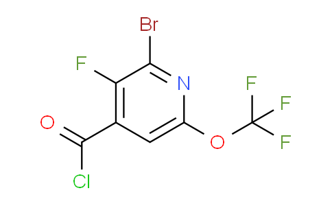 AM25708 | 1803447-31-5 | 2-Bromo-3-fluoro-6-(trifluoromethoxy)pyridine-4-carbonyl chloride