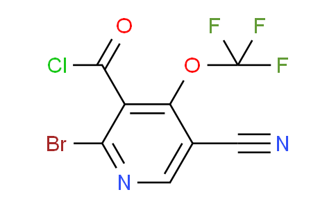 AM25710 | 1806105-66-7 | 2-Bromo-5-cyano-4-(trifluoromethoxy)pyridine-3-carbonyl chloride