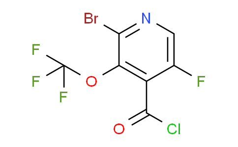 AM25712 | 1804562-86-4 | 2-Bromo-5-fluoro-3-(trifluoromethoxy)pyridine-4-carbonyl chloride