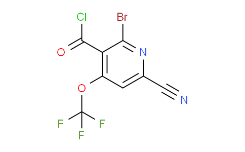 AM25717 | 1803666-47-8 | 2-Bromo-6-cyano-4-(trifluoromethoxy)pyridine-3-carbonyl chloride