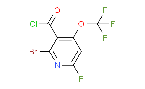 AM25720 | 1804562-88-6 | 2-Bromo-6-fluoro-4-(trifluoromethoxy)pyridine-3-carbonyl chloride