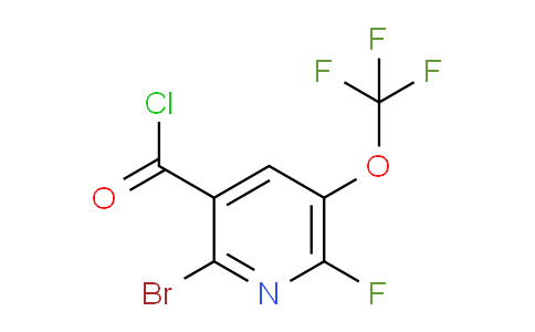 AM25722 | 1804575-68-5 | 2-Bromo-6-fluoro-5-(trifluoromethoxy)pyridine-3-carbonyl chloride