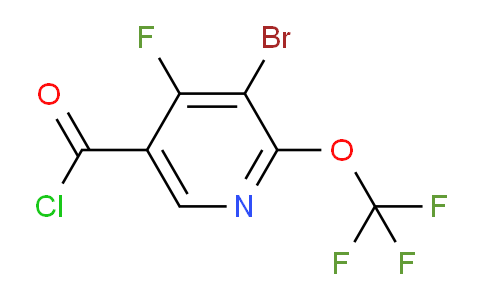AM25727 | 1804679-16-0 | 3-Bromo-4-fluoro-2-(trifluoromethoxy)pyridine-5-carbonyl chloride