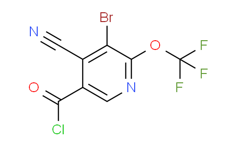 AM25728 | 1806027-89-3 | 3-Bromo-4-cyano-2-(trifluoromethoxy)pyridine-5-carbonyl chloride