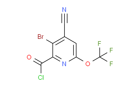 AM25730 | 1806027-99-5 | 3-Bromo-4-cyano-6-(trifluoromethoxy)pyridine-2-carbonyl chloride