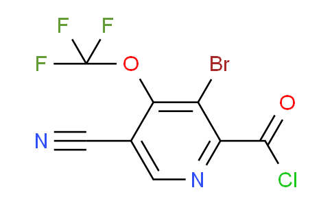 AM25732 | 1806083-49-7 | 3-Bromo-5-cyano-4-(trifluoromethoxy)pyridine-2-carbonyl chloride