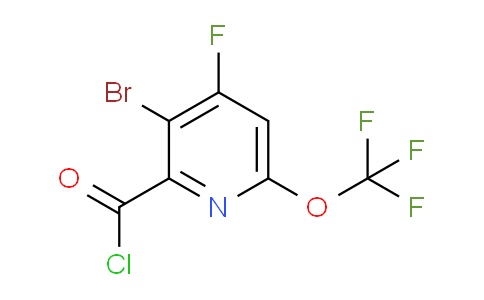 AM25733 | 1803622-34-5 | 3-Bromo-4-fluoro-6-(trifluoromethoxy)pyridine-2-carbonyl chloride