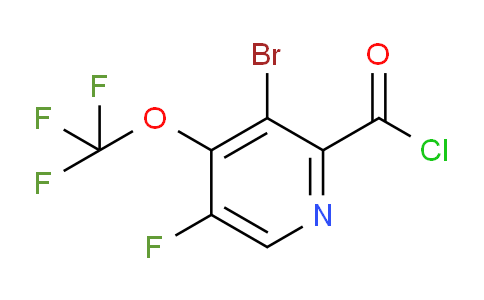AM25737 | 1806083-79-3 | 3-Bromo-5-fluoro-4-(trifluoromethoxy)pyridine-2-carbonyl chloride
