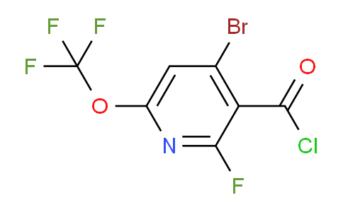 AM25742 | 1803956-37-7 | 4-Bromo-2-fluoro-6-(trifluoromethoxy)pyridine-3-carbonyl chloride