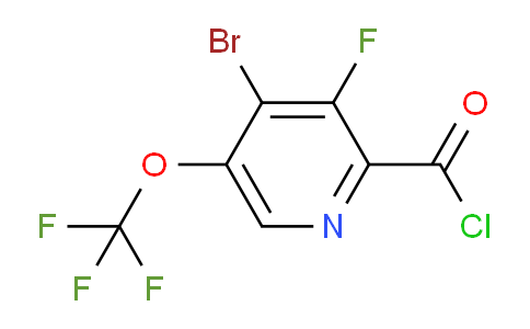 AM25744 | 1803956-46-8 | 4-Bromo-3-fluoro-5-(trifluoromethoxy)pyridine-2-carbonyl chloride