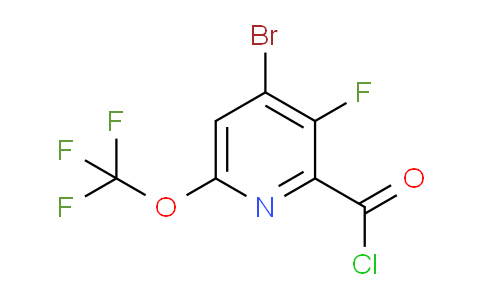AM25745 | 1806084-10-5 | 4-Bromo-3-fluoro-6-(trifluoromethoxy)pyridine-2-carbonyl chloride