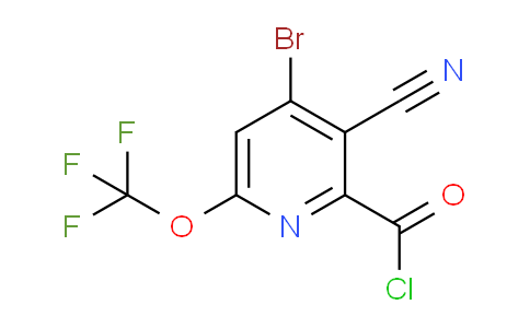 AM25747 | 1803985-80-9 | 4-Bromo-3-cyano-6-(trifluoromethoxy)pyridine-2-carbonyl chloride