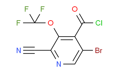 AM25748 | 1806105-94-1 | 5-Bromo-2-cyano-3-(trifluoromethoxy)pyridine-4-carbonyl chloride