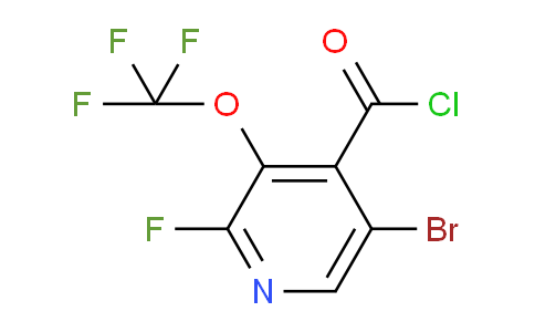 AM25749 | 1804562-99-9 | 5-Bromo-2-fluoro-3-(trifluoromethoxy)pyridine-4-carbonyl chloride
