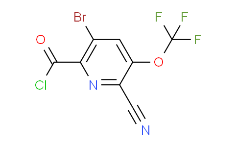 AM25751 | 1806228-32-9 | 5-Bromo-2-cyano-3-(trifluoromethoxy)pyridine-6-carbonyl chloride