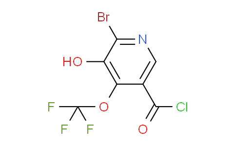 AM25755 | 1804652-33-2 | 2-Bromo-3-hydroxy-4-(trifluoromethoxy)pyridine-5-carbonyl chloride