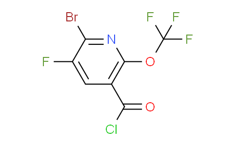 AM25757 | 1803956-20-8 | 2-Bromo-3-fluoro-6-(trifluoromethoxy)pyridine-5-carbonyl chloride