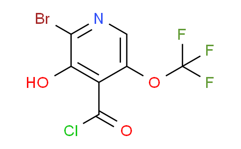 AM25758 | 1804630-70-3 | 2-Bromo-3-hydroxy-5-(trifluoromethoxy)pyridine-4-carbonyl chloride