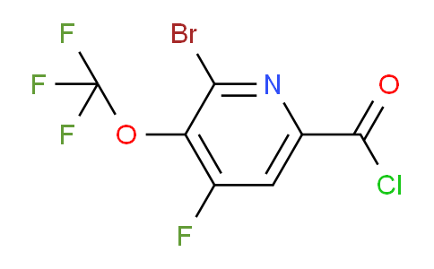 AM25759 | 1804678-62-3 | 2-Bromo-4-fluoro-3-(trifluoromethoxy)pyridine-6-carbonyl chloride