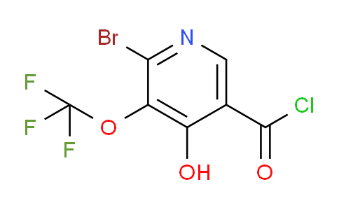 AM25764 | 1803676-78-9 | 2-Bromo-4-hydroxy-3-(trifluoromethoxy)pyridine-5-carbonyl chloride