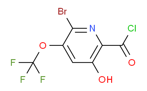 AM25768 | 1804630-72-5 | 2-Bromo-5-hydroxy-3-(trifluoromethoxy)pyridine-6-carbonyl chloride