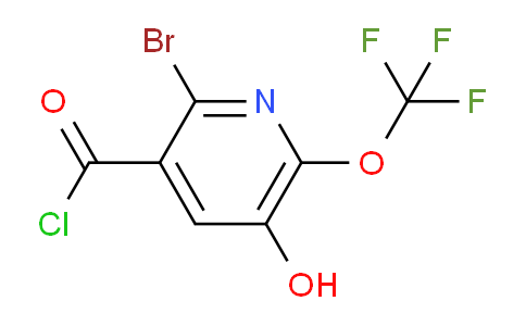 AM25772 | 1803676-82-5 | 2-Bromo-5-hydroxy-6-(trifluoromethoxy)pyridine-3-carbonyl chloride