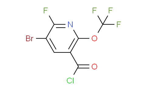 AM25773 | 1804562-91-1 | 3-Bromo-2-fluoro-6-(trifluoromethoxy)pyridine-5-carbonyl chloride