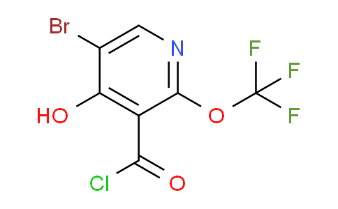 AM25784 | 1804630-88-3 | 5-Bromo-4-hydroxy-2-(trifluoromethoxy)pyridine-3-carbonyl chloride