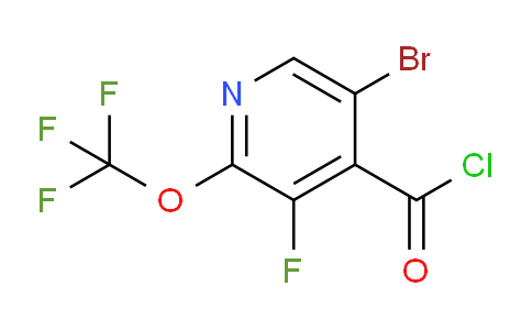 AM25785 | 1803956-28-6 | 5-Bromo-3-fluoro-2-(trifluoromethoxy)pyridine-4-carbonyl chloride