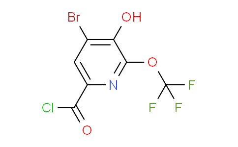 AM25795 | 1806225-32-0 | 4-Bromo-3-hydroxy-2-(trifluoromethoxy)pyridine-6-carbonyl chloride