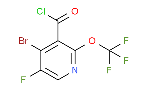 AM25796 | 1804679-30-8 | 4-Bromo-5-fluoro-2-(trifluoromethoxy)pyridine-3-carbonyl chloride