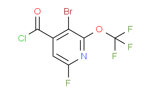 AM25798 | 1806087-00-2 | 3-Bromo-6-fluoro-2-(trifluoromethoxy)pyridine-4-carbonyl chloride