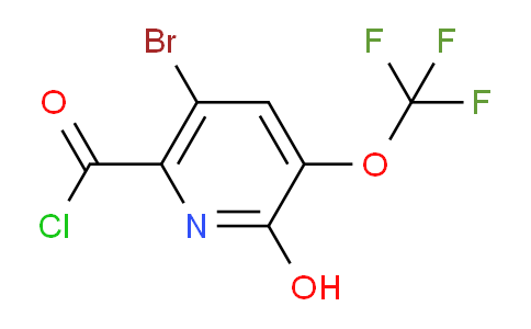 AM25799 | 1803911-20-7 | 5-Bromo-2-hydroxy-3-(trifluoromethoxy)pyridine-6-carbonyl chloride