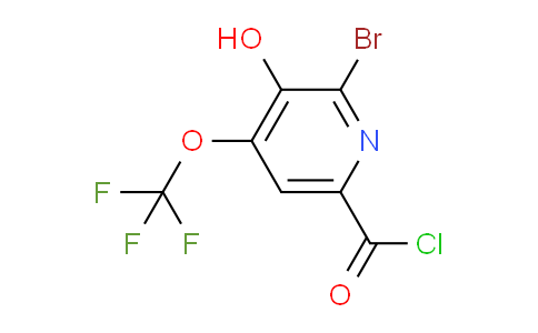 AM25800 | 1803954-00-8 | 2-Bromo-3-hydroxy-4-(trifluoromethoxy)pyridine-6-carbonyl chloride