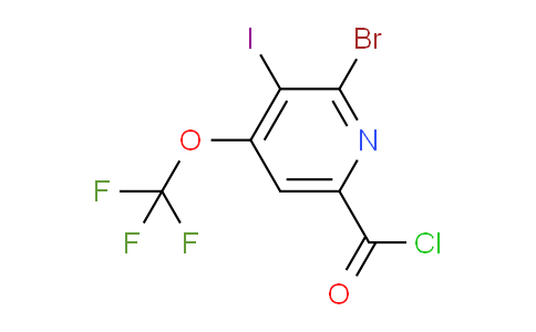 AM25803 | 1803993-70-5 | 2-Bromo-3-iodo-4-(trifluoromethoxy)pyridine-6-carbonyl chloride