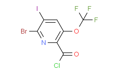 AM25804 | 1806127-30-9 | 2-Bromo-3-iodo-5-(trifluoromethoxy)pyridine-6-carbonyl chloride